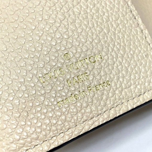 Authentic LOUIS VUITTON M81071 MonogramEmpreinte Wallet Portefeuille Metis Trifo - Picture 9 of 13